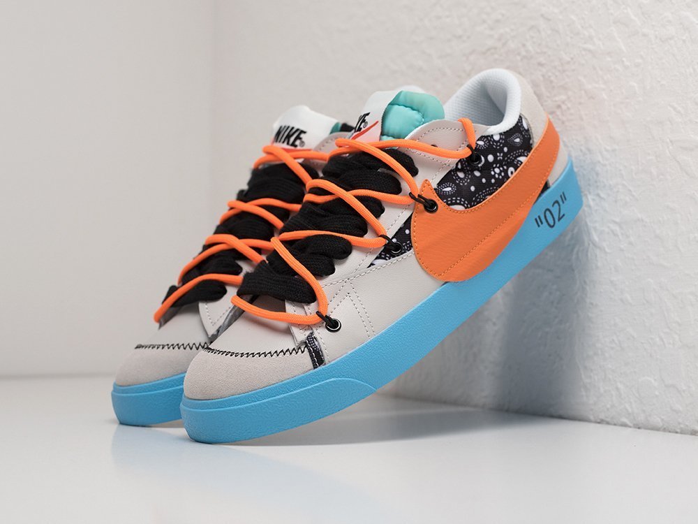 OFF White x Nike Blazer Low 77 Jumbo multicolor KEDRED